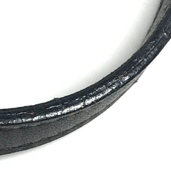 FENDI FF logo mesh big Tote Bag Beach bag Hand Bag Nylon mesh / Leather Black - Picture 4 of 13